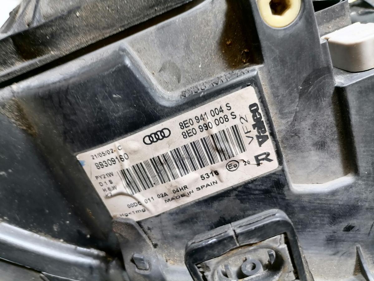 Audi A4 8E B6 original Xenonscheinwerfer vorn rechts Bj.2004